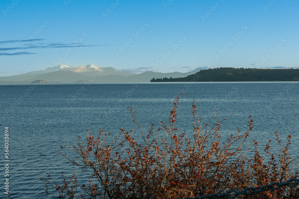 View across Lake Taupo