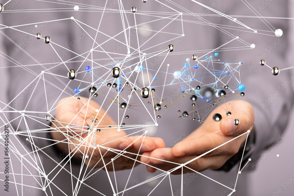 Futuristic wave, Futuristic data stream - connection Futuristic wave, Futuristic data stream - connection