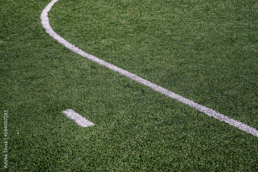 Green Grass of Football Soccer Sport Field Background Green Grass of Football Soccer Sport Field Background
