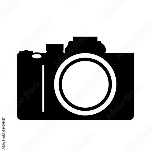Photo camera vector icon