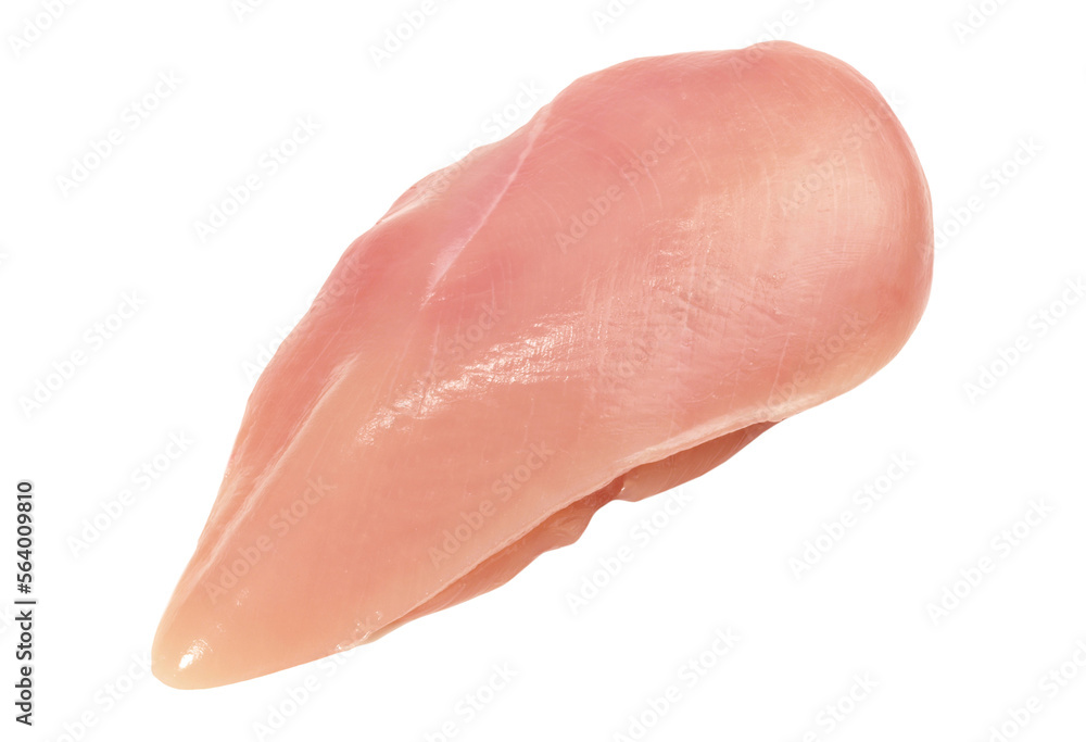 Raw Chicken Breast PNG with Transparent Background Stock Photo