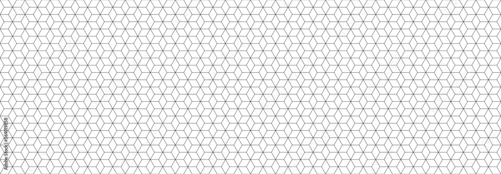 hexagon geometric pattern. seamless hex background. abstract honeycomb cell. vector illustration. design for the background flyers, ad honey, fabric, clothes, texture, textile pattern