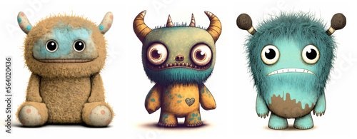Monstertrio 2, Illustration