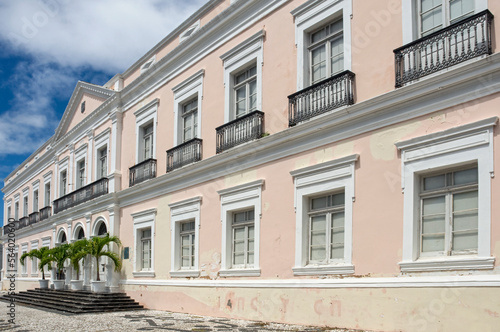 The Potengi Palace Cultural Space  or Potengi Palace was built in the end of XIX Century in Neoclassic style. It is Government   s Headquarter of Rio Grande do Norte. Brazil  April 2020