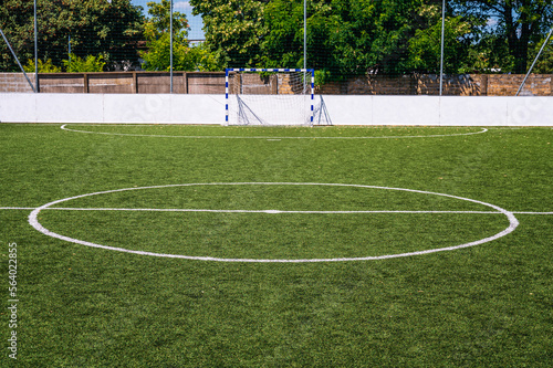 Green Grass of Football Soccer Sport Field Background