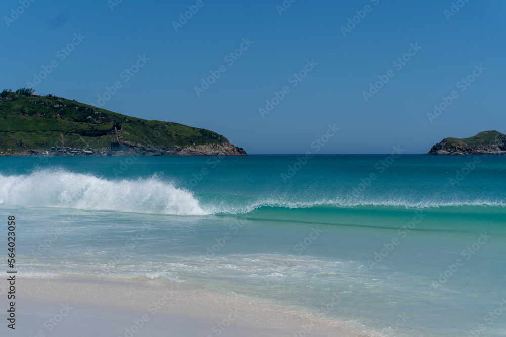 Brazilian or caribbean beach and sea (Arraial do Cabo) Brazilian or caribbean beach and sea (Arraial do Cabo)