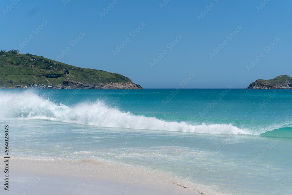 Brazilian or caribbean beach and sea (Arraial do Cabo) Brazilian or caribbean beach and sea (Arraial do Cabo)