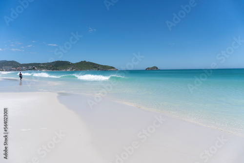Fototapeta Naklejka Na Ścianę i Meble -  Brazilian or caribbean beach and sea (Arraial do Cabo)