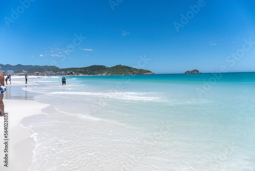 Fototapeta Naklejka Na Ścianę i Meble -  Brazilian or caribbean beach and sea (Arraial do Cabo)