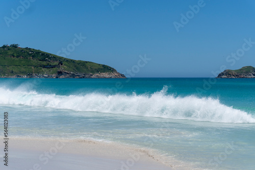 Brazilian or caribbean beach and sea  Arraial do Cabo 