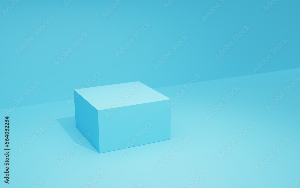 Clean product pedestal or podium, luxury mockup, 3d render Clean product pedestal or podium, luxury mockup, 3d render