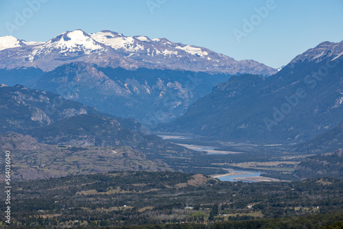Mountain views at the Viewpoint Mirador Cerro Castillo in Patagonia, Chile