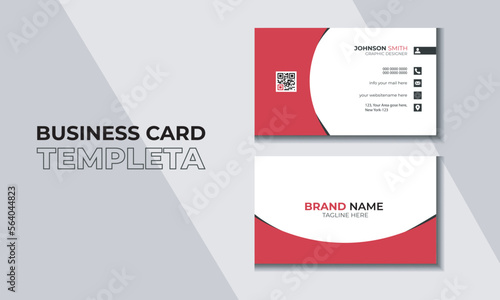 Double-sided creative business card template, Creative   Business Card Design, Modern Business Card, Business Card Template, Business Card,Business Card Design.
