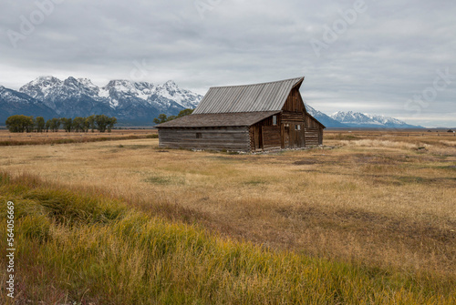 T.A. Moulton Barn, Mormon Row Historic District, Grand Teton NP, Wyoming, USA