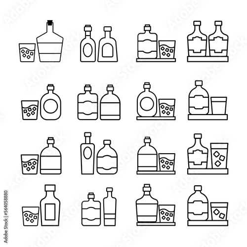 whiskey icons