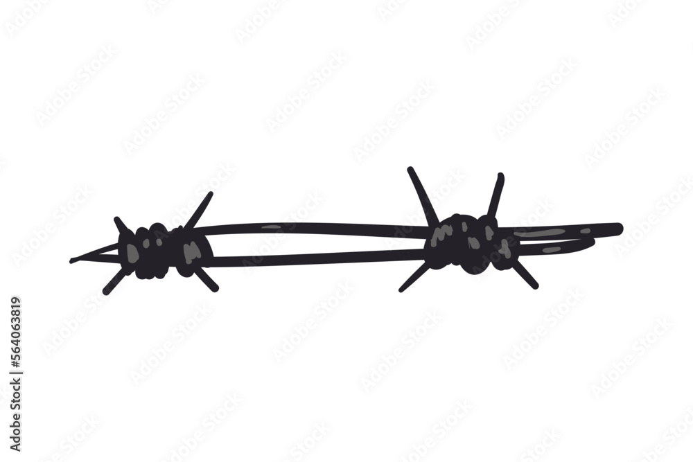 flat barbed wire image flat barbed wire image