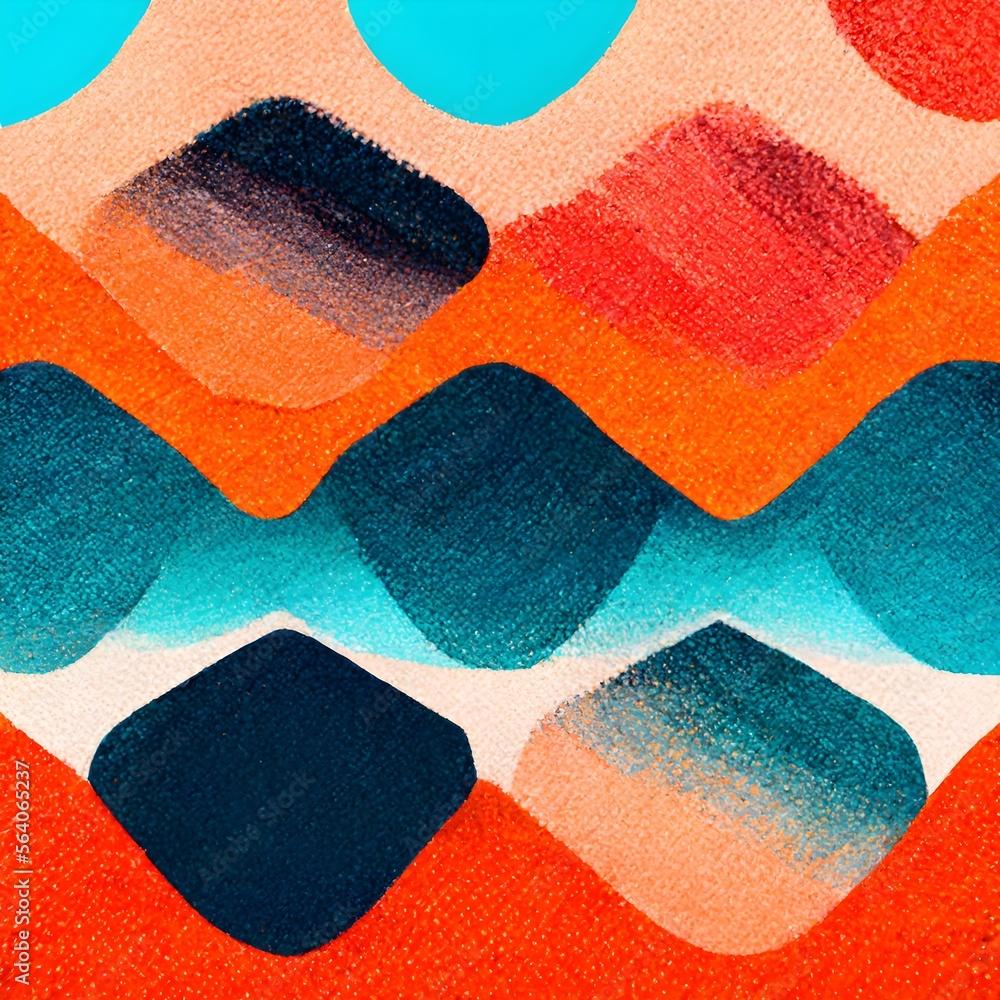 hashtags iconic pattern living coral pantone color 200mm procreate