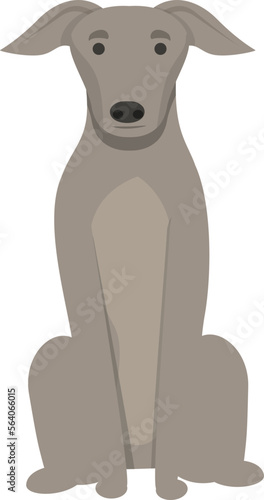 Dog canine icon cartoon vector. Animal run. Sprint puppy