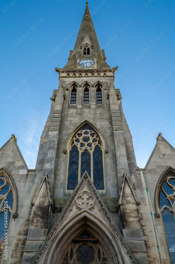 All Saints Parish Church in St. Ives, UK
