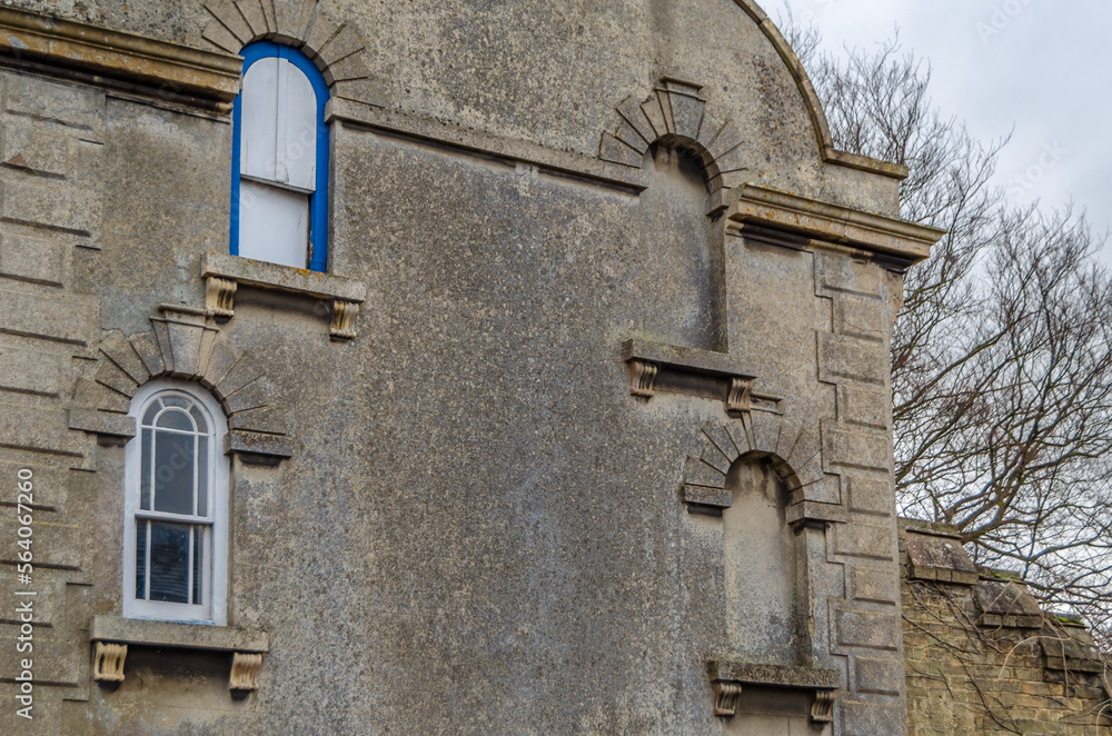 Fototapeta premium Typical English architecture in a village