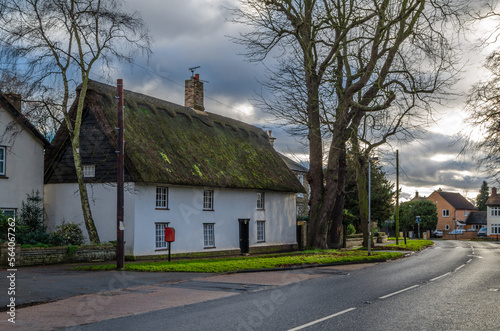 Typical English architecture in a village