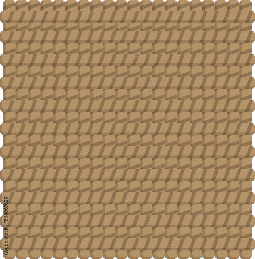 Jute textile icon cartoon vector. Rope thread. Fiber knot Jute textile icon cartoon vector. Rope thread. Fiber knot