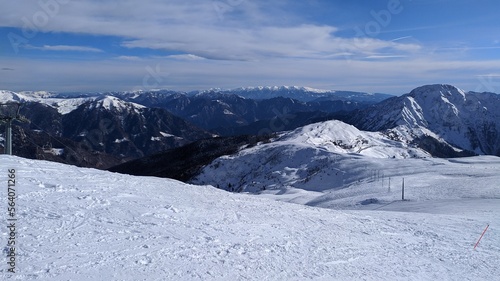 Wallpaper Mural winter mountain landscape Torontodigital.ca