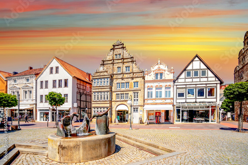 Altstadt, Rinteln, Niedersachsen, Deutschland 