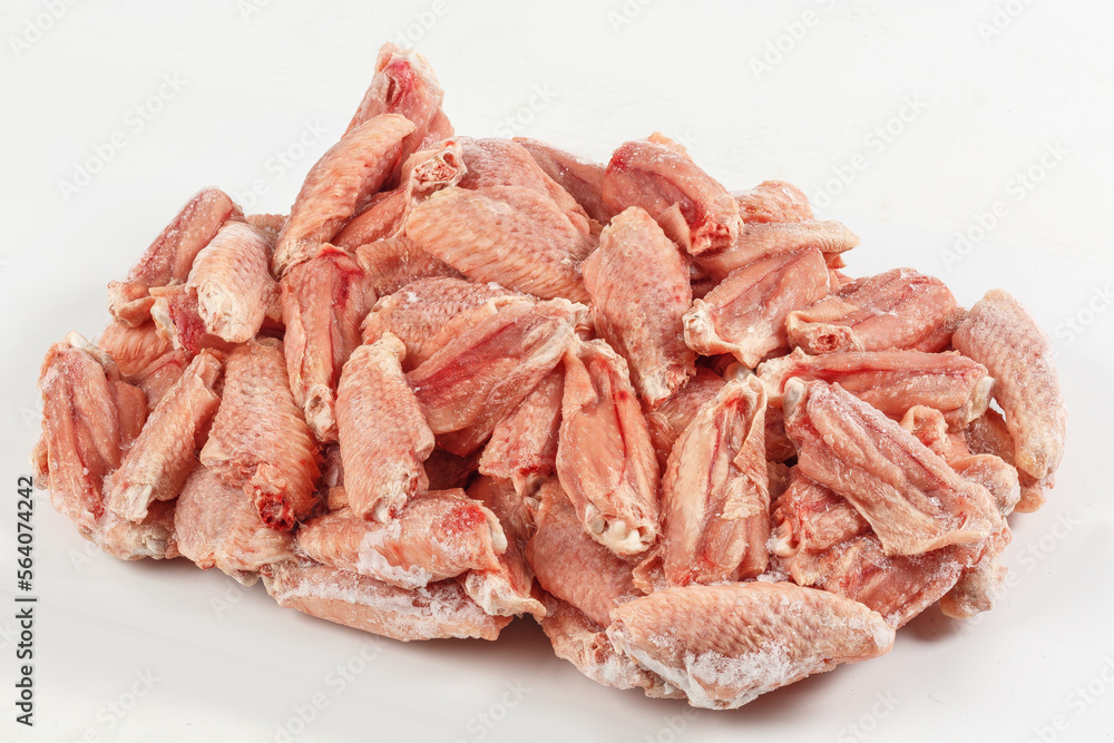 frozen turkey meat isolated on white background frozen turkey meat isolated on white background