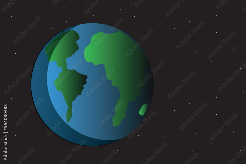 Planet Earth with galaxy star constellations on black canvas background. Live texture and Scientific, modern and didactic. Planet Earth with galaxy star constellations on black canvas background. Live texture and Scientific, modern and didactic.