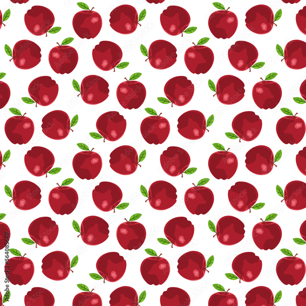 Seamless Apple Pattern. It can be used for Background, wallpaper, etc. Seamless Apple Pattern. It can be used for Background, wallpaper, etc.