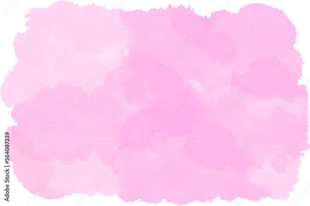 Brush Stroke Pink Watercolor Texture Background