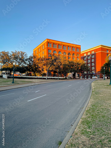 Texas School Depository Building And The JFK Fatal Shot Mark