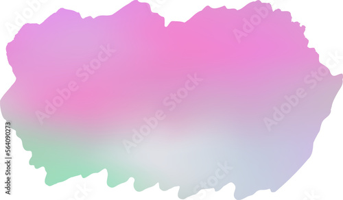 Brush background with gradient colorful