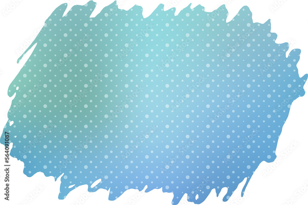 Obraz premium Brush Stroke Dot Pattern Gradient Color 