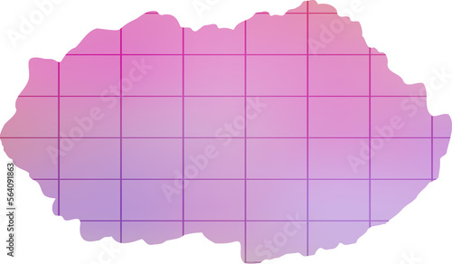 Brush Stroke Line Grid Pattern Gradient Color