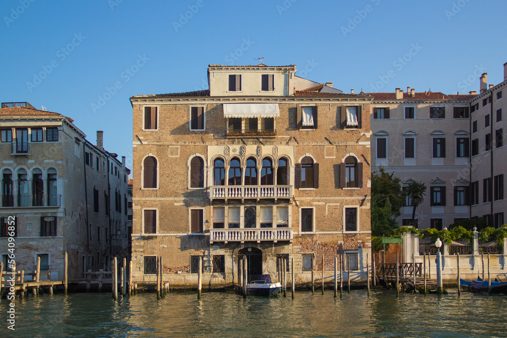 Obraz premium Beautiful views of the Grand Canal in Venice, Italy