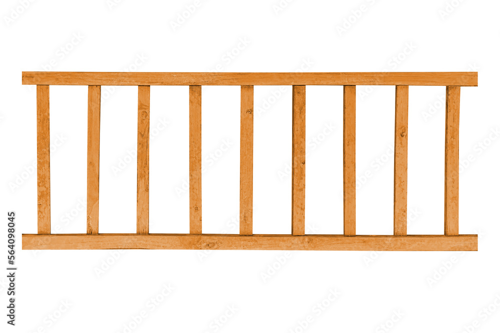 Wooden railing Wooden railing