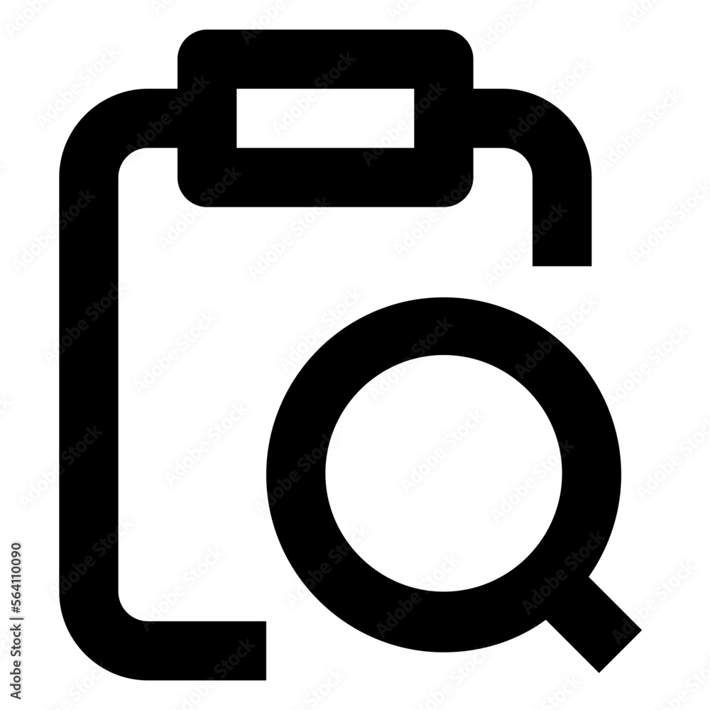 Report Analyzing line icon Report Analyzing line icon