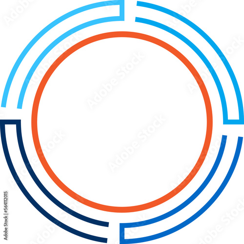 Business Circle Logo Vector