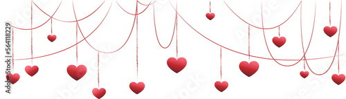 lustración decorativa san Valentín vector 