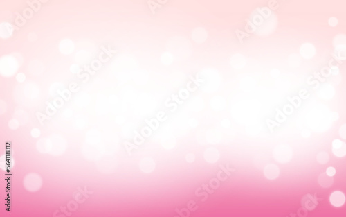 Pink valentine bokeh soft light abstract background, Vector eps 10 illustration bokeh particles, Background decoration