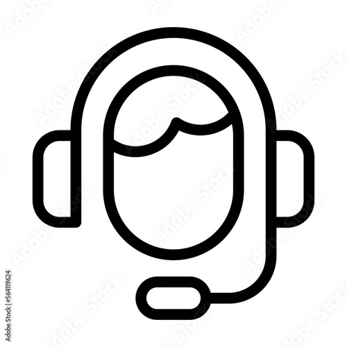 Costumer Service line icon