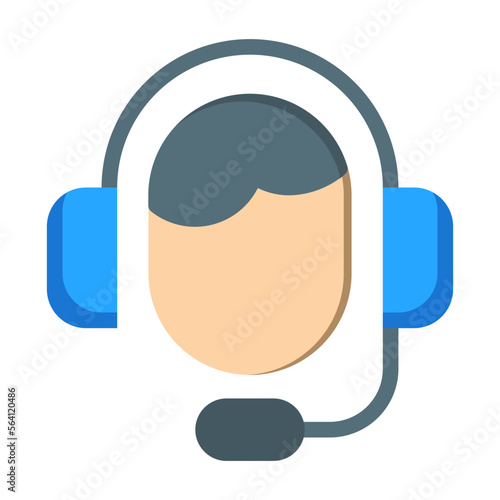 Costumer Service flat icon