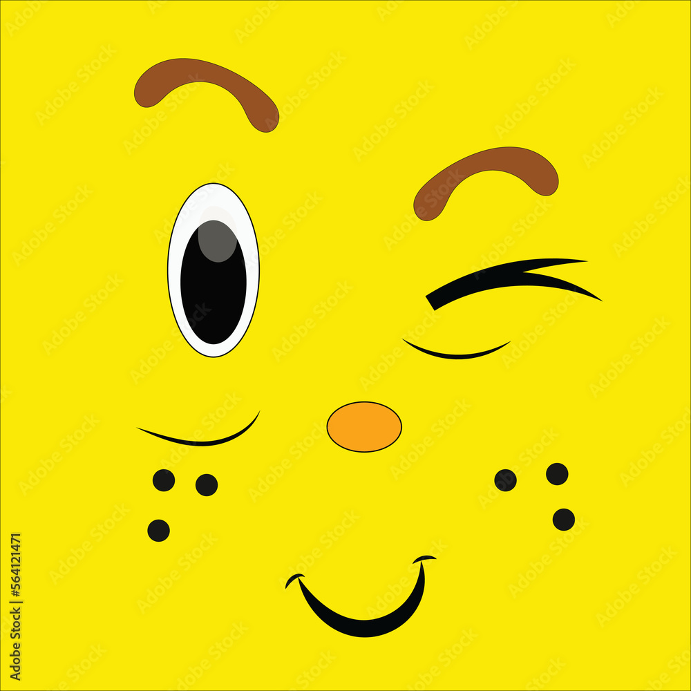 yellow square surprised facial expression vector eps10
yellow square surprised facial expression vector eps10