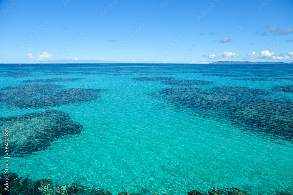 Fototapeta premium 日本最南端波照間島の美しい風景