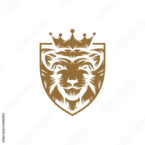 Lion King vector logo design inspiration