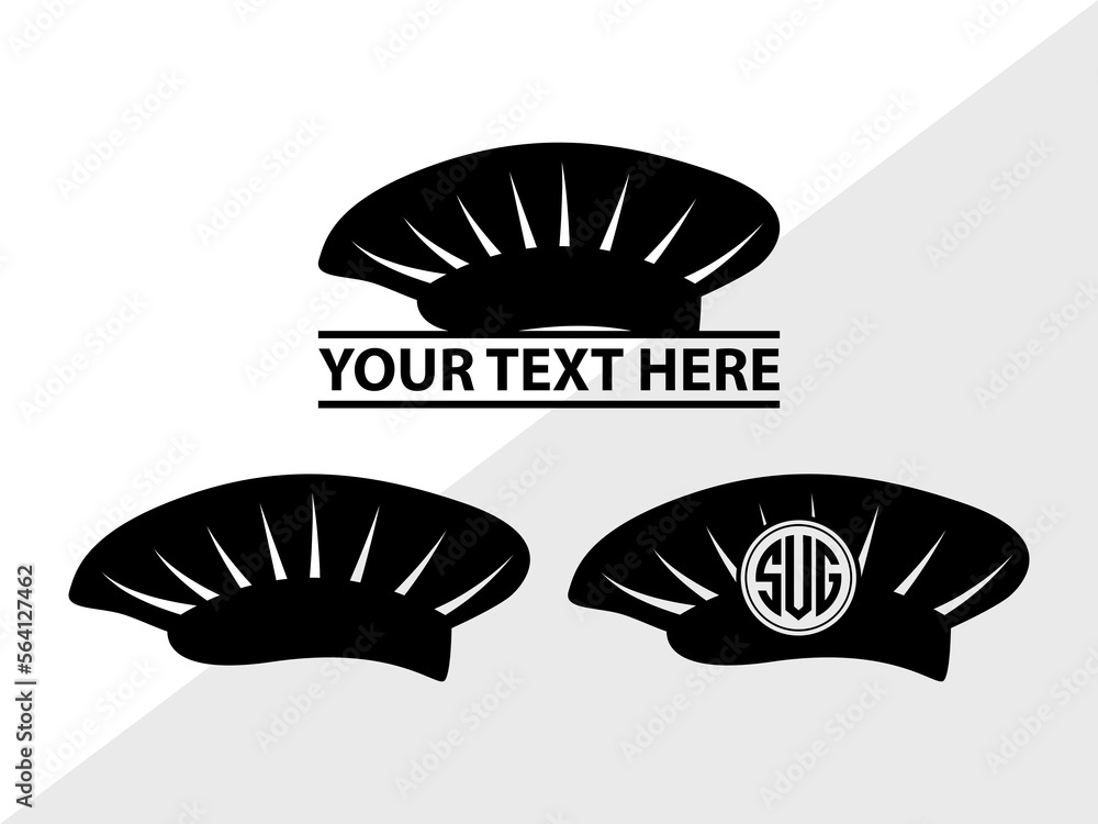 Chef Hat Monogram Chef Hat Silhouette Chef Hat SVG Cook Hat Svg chef-hat-monogram-chef-hat-silhouette-chef-hat-svg-cook-hat-svg