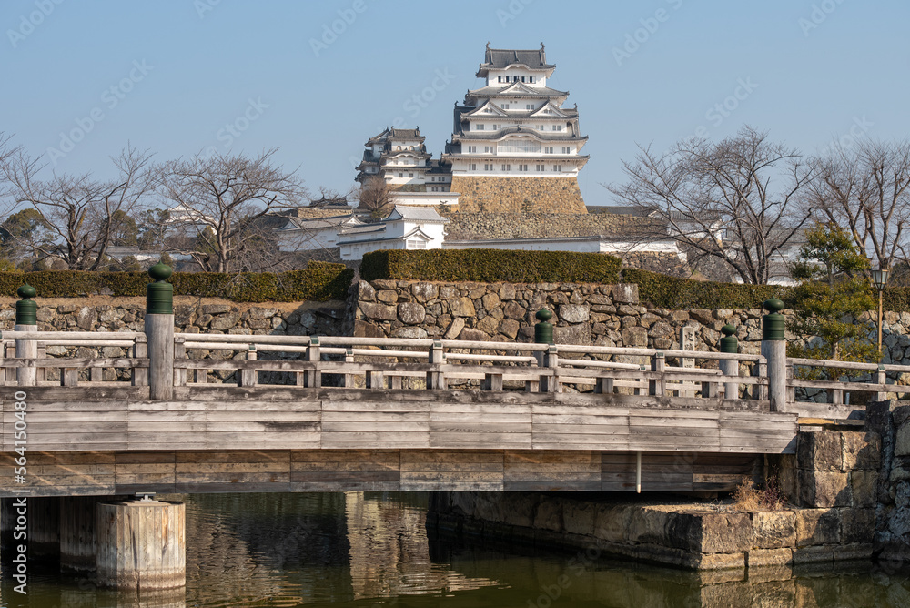 日本の国宝姫路城の美しい風景 日本の国宝姫路城の美しい風景