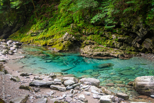 日本の原風景を思わせるとても美しい四国山地の風景